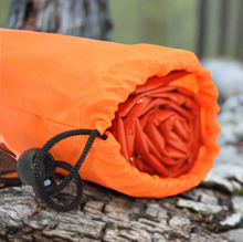 Load image into Gallery viewer, Emergency Bivvy Sack with rescue whistle