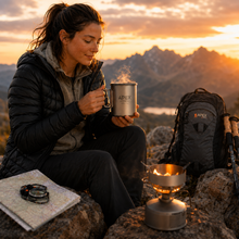 Load image into Gallery viewer, APEX Titanium Camp Mug | 750ml Ultralight Nestable Cook Cup