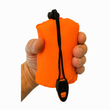 Load image into Gallery viewer, Emergency Bivvy Sack with rescue whistle