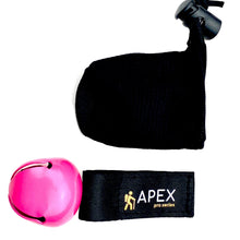 Load image into Gallery viewer, APEX pro series, bear bell, pink with Velcro strap