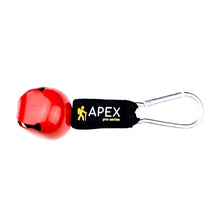 Load image into Gallery viewer, APEX pro series, bear bell, red color with carabiner
