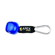 Load image into Gallery viewer, APEX pro series, bear bell, blue color with carabiner