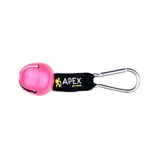 Load image into Gallery viewer, APEX pro series, bear bell, pink color with carabiner