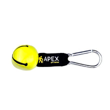Load image into Gallery viewer, APEX pro series, bear bell, lime green color with carabiner