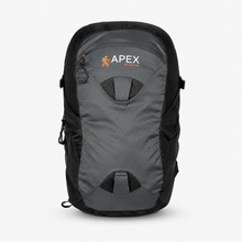 Load image into Gallery viewer, APEX pro series X24-X ultralight hiking backpack black front angled view with side mesh pockets and compression straps