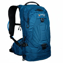 Load image into Gallery viewer, Alpine Blue APEX X24-h 24L Hydration Pack with 2L BPA-Free water bladder and mesh airflow back