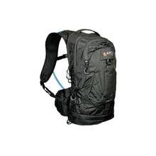 Load image into Gallery viewer, black APEX hydration backpack daypack.