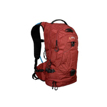 Load image into Gallery viewer, dark red APEX hydration backpack daypack.