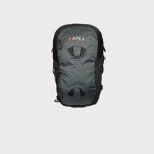 Load and play video in Gallery viewer, 360 degree view, black APEX 24 Liter daypack backpack.