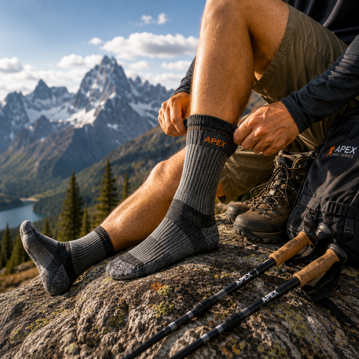 Best Hiking Socks for Day Hikes: Materials, Cushioning & Fit