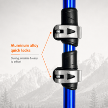 Load image into Gallery viewer, APEX Aluminum Trekking Poles | Lightweight Cork Grip Hiking Poles

