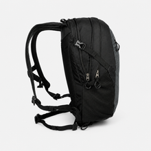 Load image into Gallery viewer, APEX pro series X24-X ultralight hiking backpack black left side view showing storage pocket and compression system
