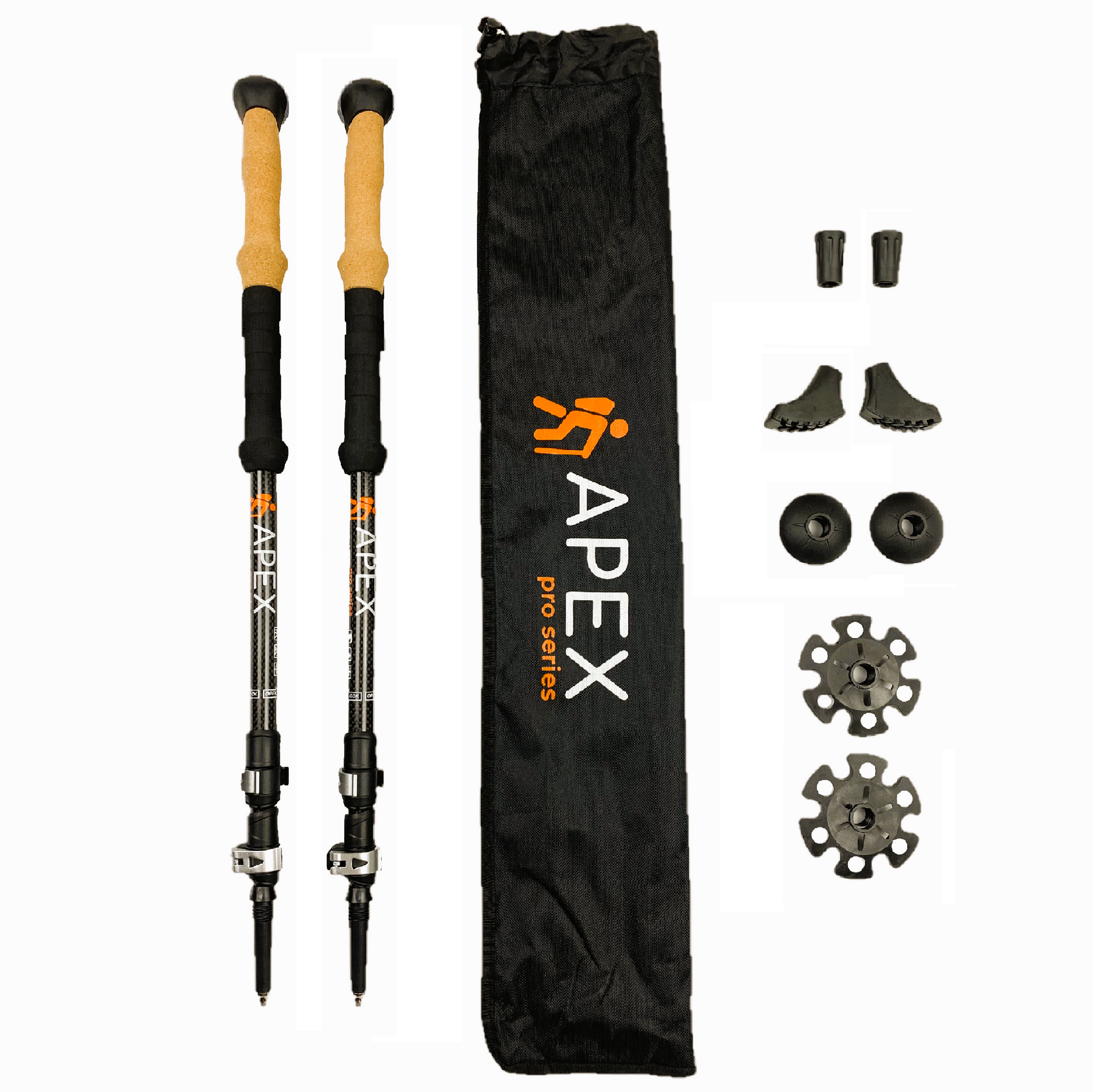 Outdoor apex trekking pole set best sale